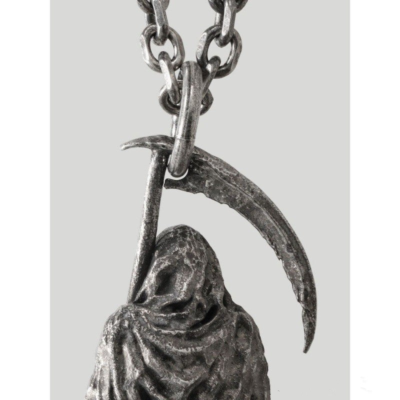 Death Skull Necklace Personality Cold Wind Bungee Tide Brand Europe And America