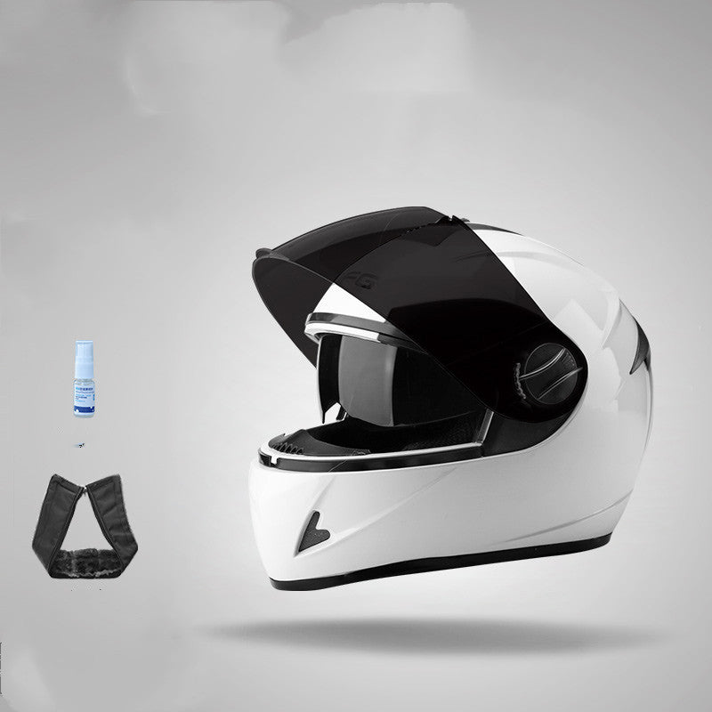 Electric Battery Motorcycle Anti-Fog Helmet Full Face Helmet