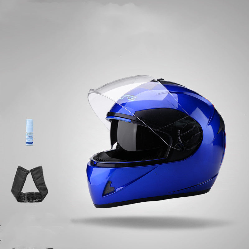 Electric Battery Motorcycle Anti-Fog Helmet Full Face Helmet