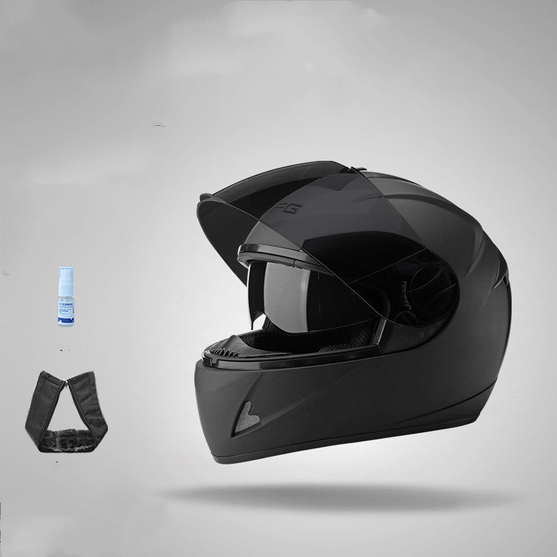 Electric Battery Motorcycle Anti-Fog Helmet Full Face Helmet