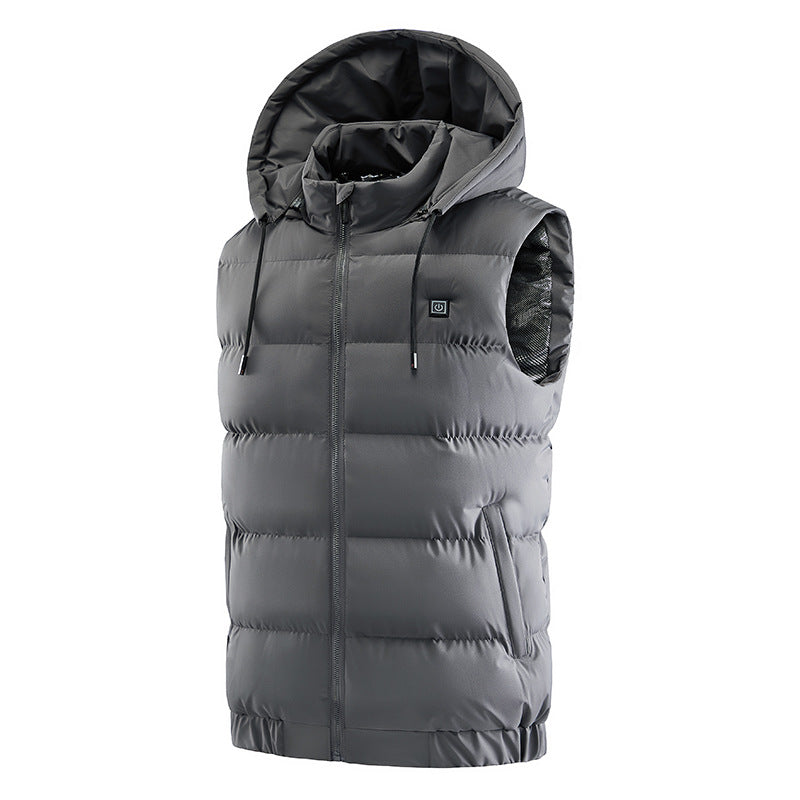 Self-heating Vest Men's Hooded Smart