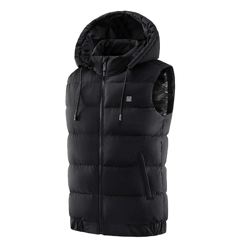 Self-heating Vest Men's Hooded Smart