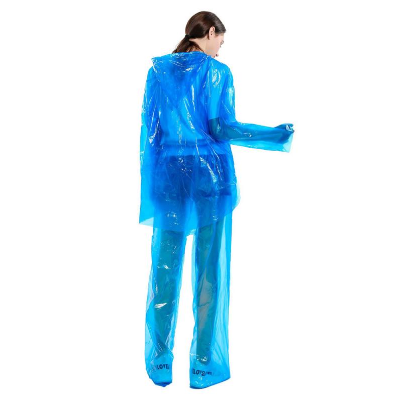 Thick Suit Pullover Travel Emergency Raincoat