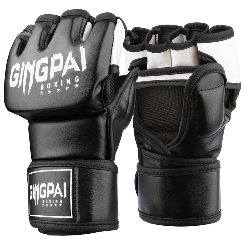 Adult Male And Female Half Finger Boxing Gloves Boxing Glove