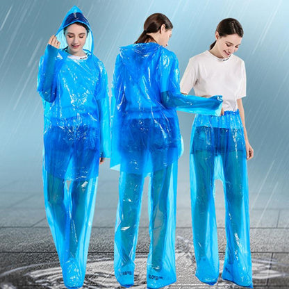 Thick Suit Pullover Travel Emergency Raincoat