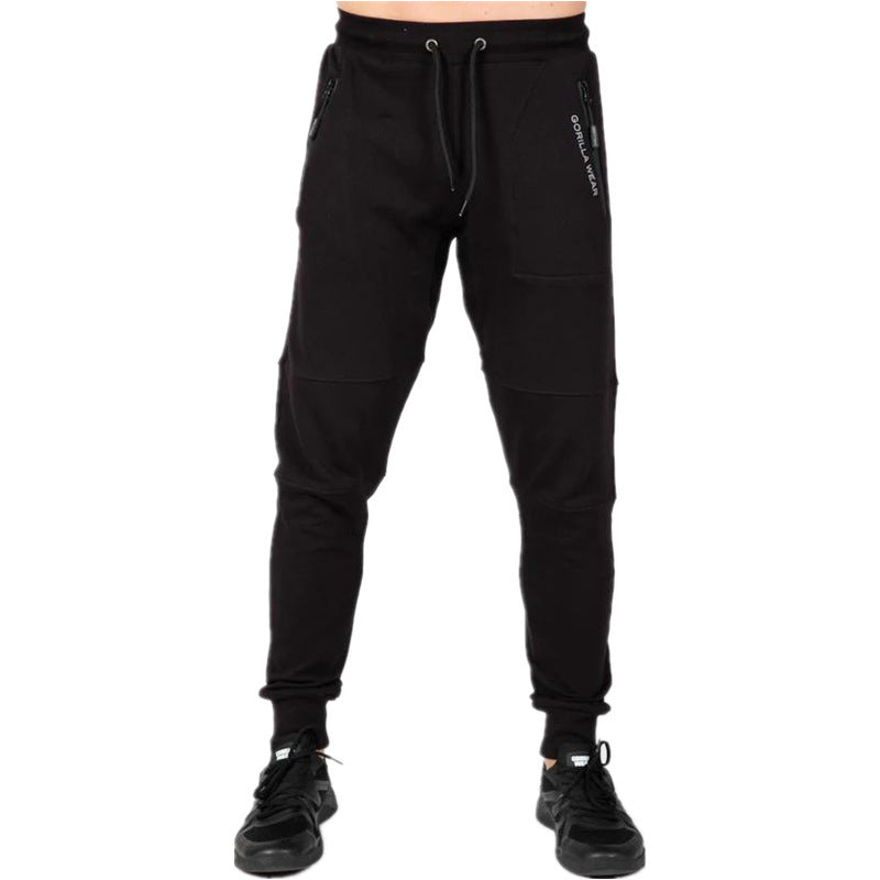 Men's Autumn And Winter Running Training Squat Slim Fit Plus Size Skinny Pants