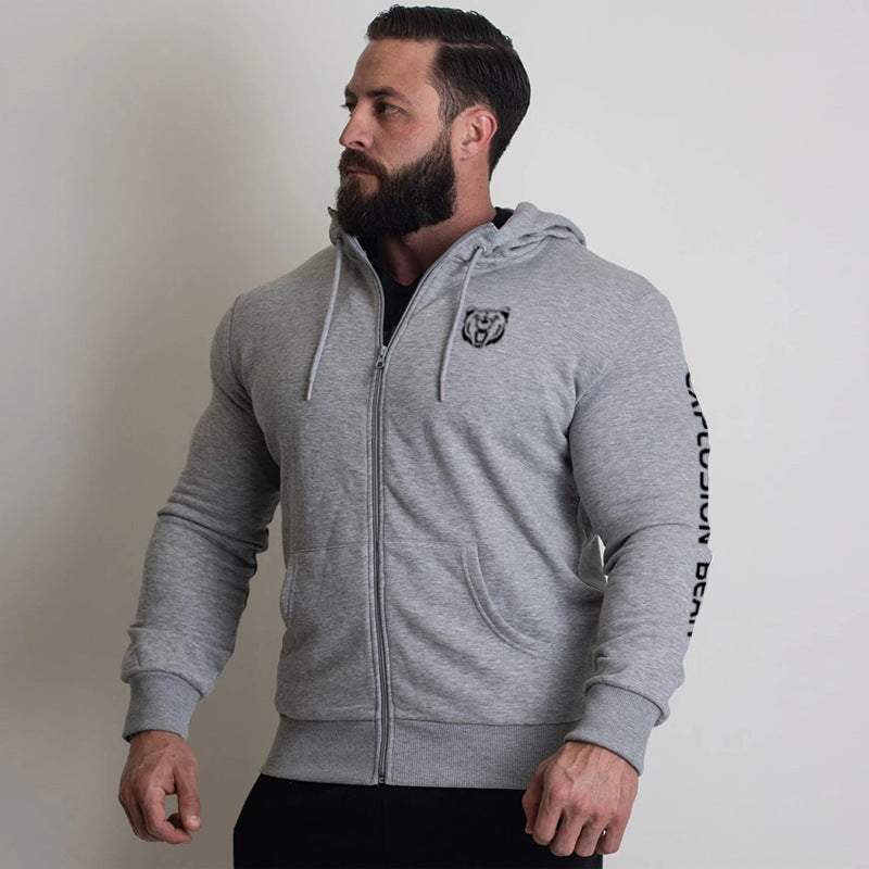 Plus Size Muscle Brothers Sweater Hooded