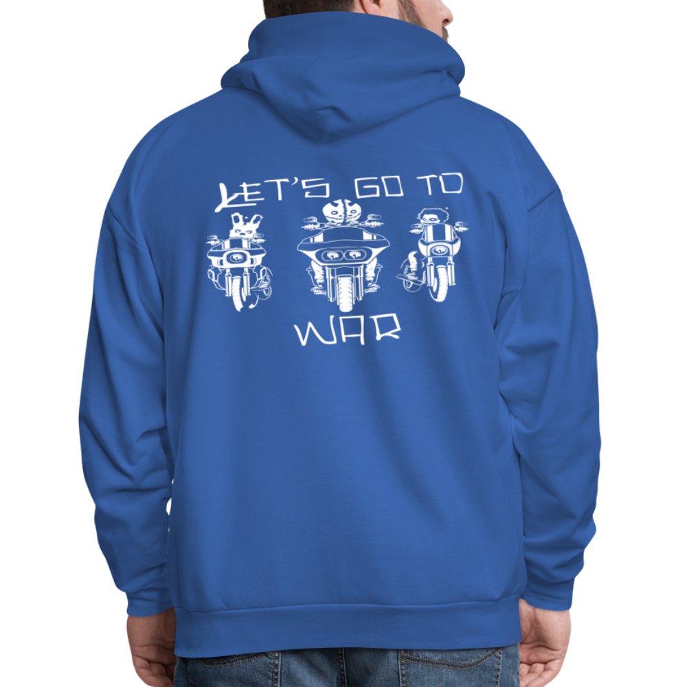 Let’s go to War Hoodie - royal blue