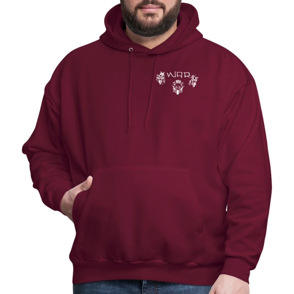 Let’s go to War Hoodie - burgundy