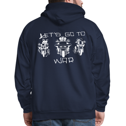 Let’s go to War Hoodie - navy