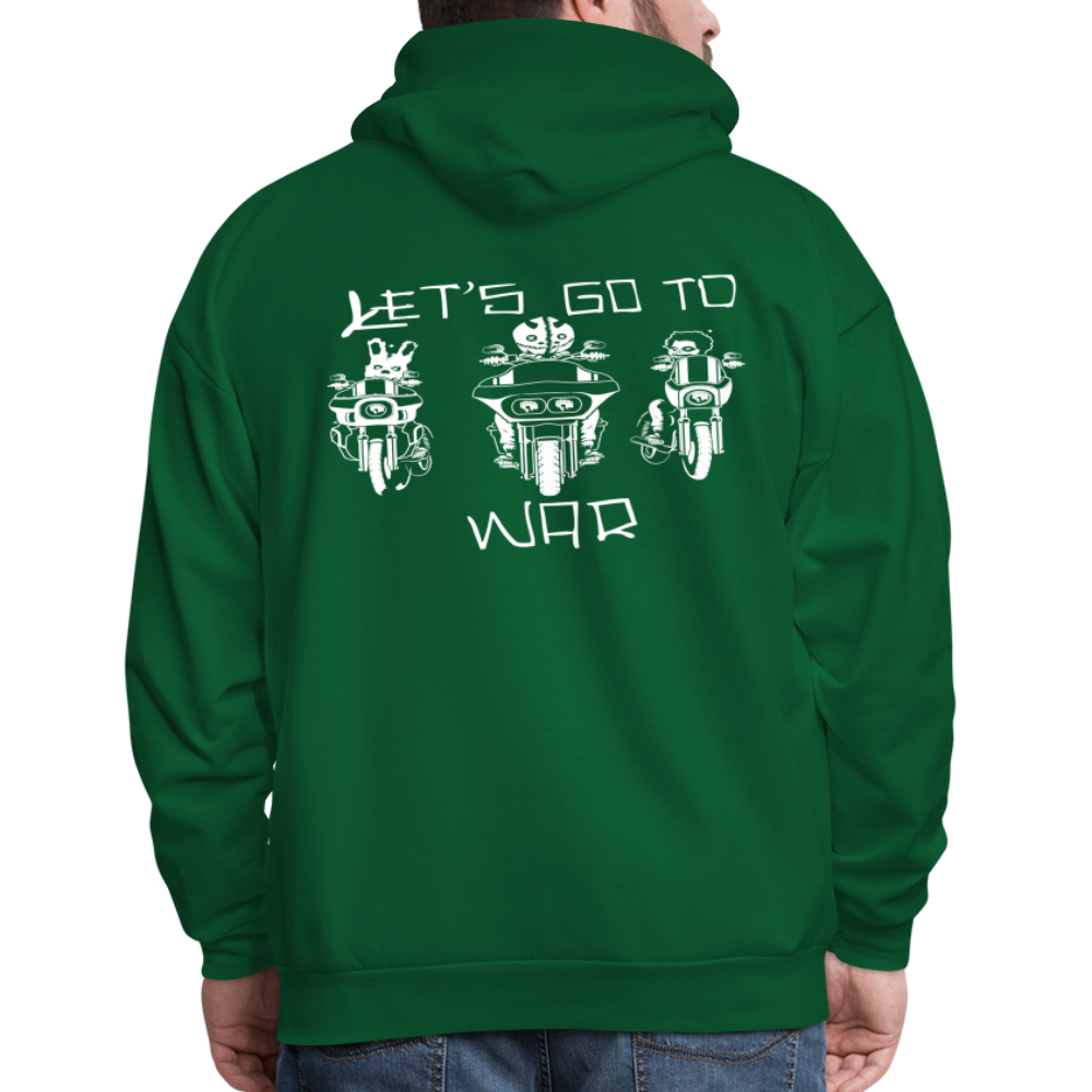 Let’s go to War Hoodie - forest green