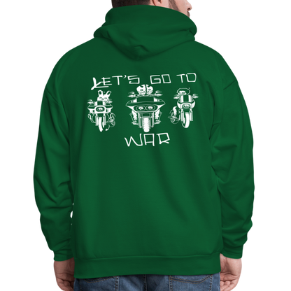 Let’s go to War Hoodie - forest green