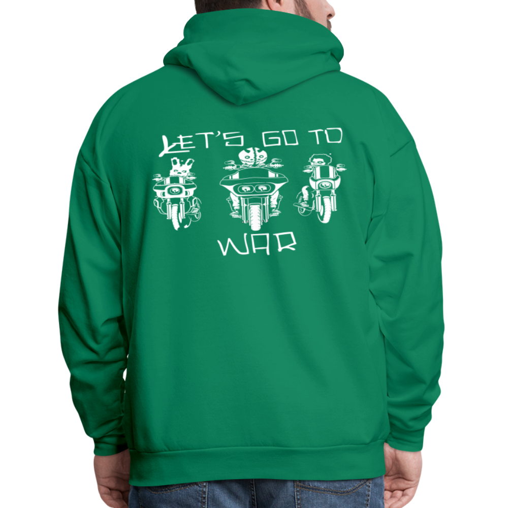 Let’s go to War Hoodie - kelly green