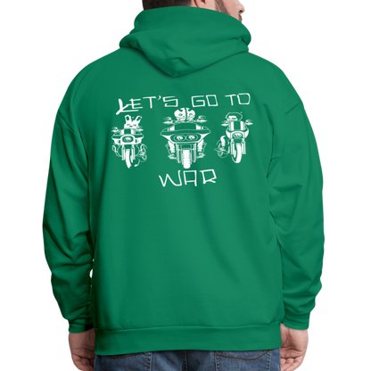 Let’s go to War Hoodie - kelly green