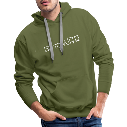 WAR HOODIE (Military) - olive green