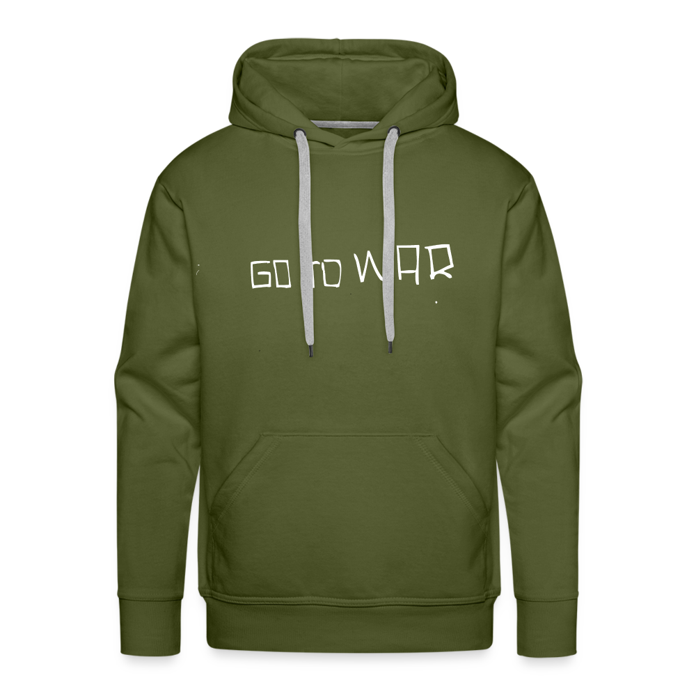 WAR HOODIE (Military) - olive green