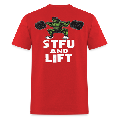 STFU and LIFT - red