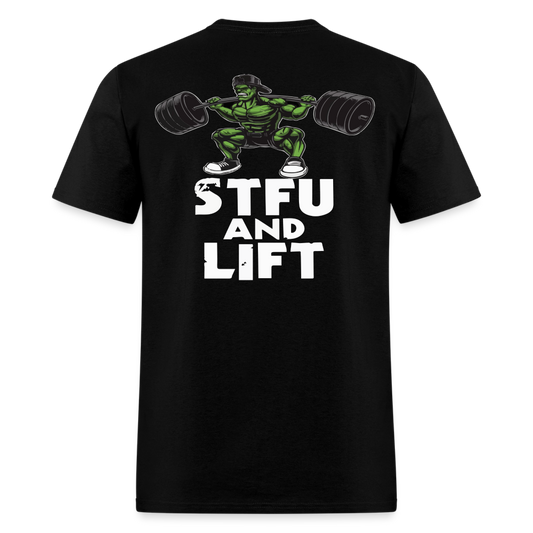 STFU and LIFT - black