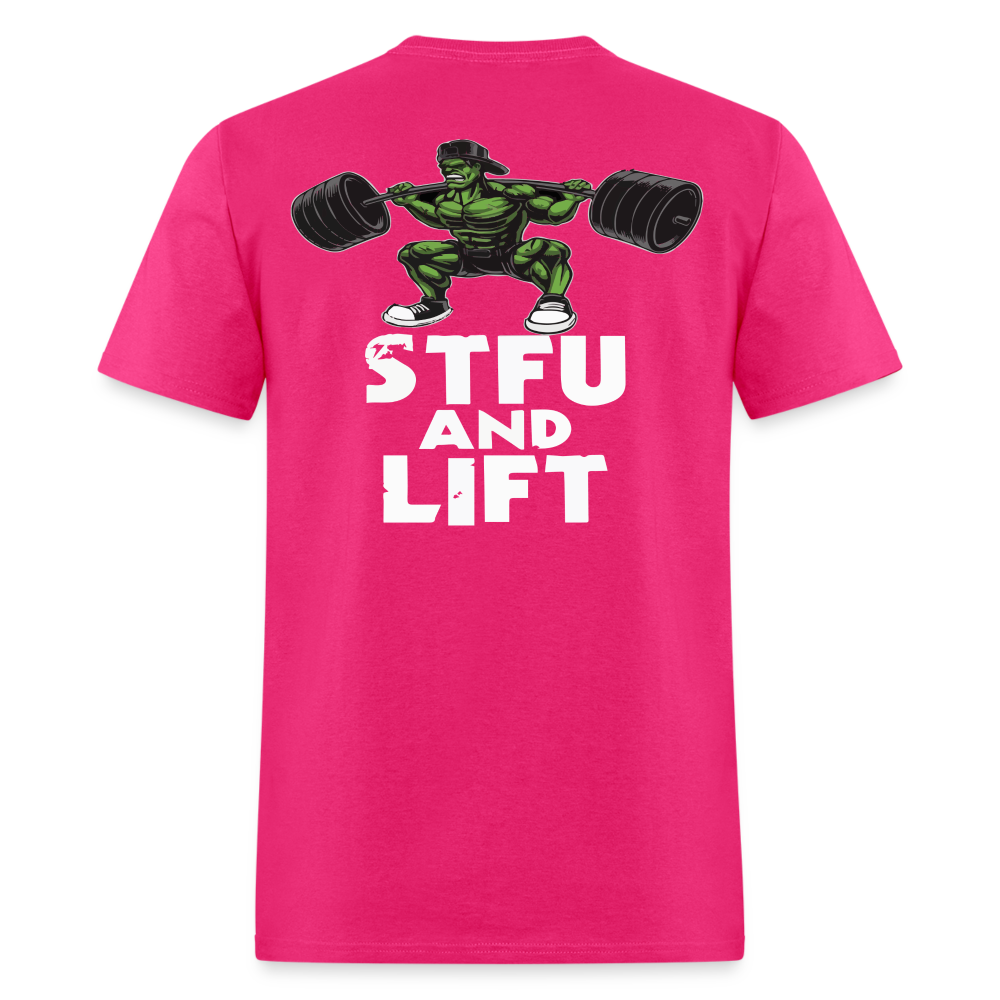 STFU and LIFT - fuchsia