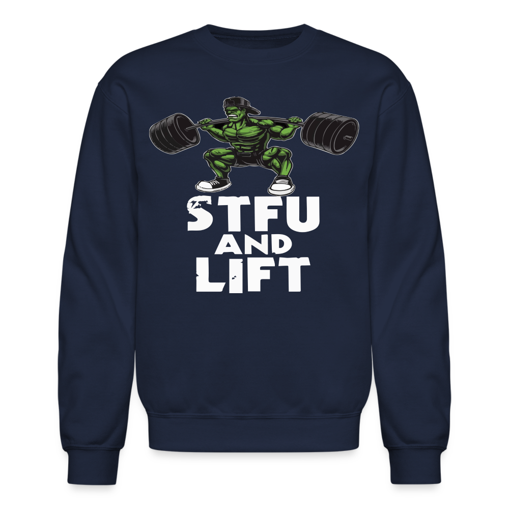 Crewneck Sweatshirt STFU - navy