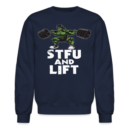 Crewneck Sweatshirt STFU - navy