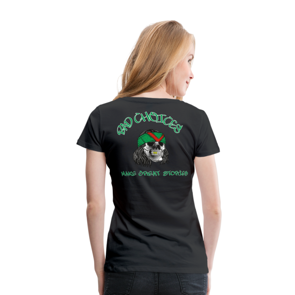 Bad choices women’s shirt - black