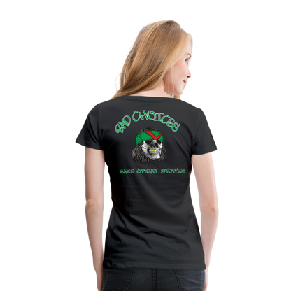 Bad choices women’s shirt - black