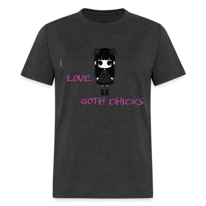 Goth chicks - heather black