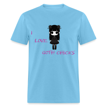 Goth chicks - aquatic blue