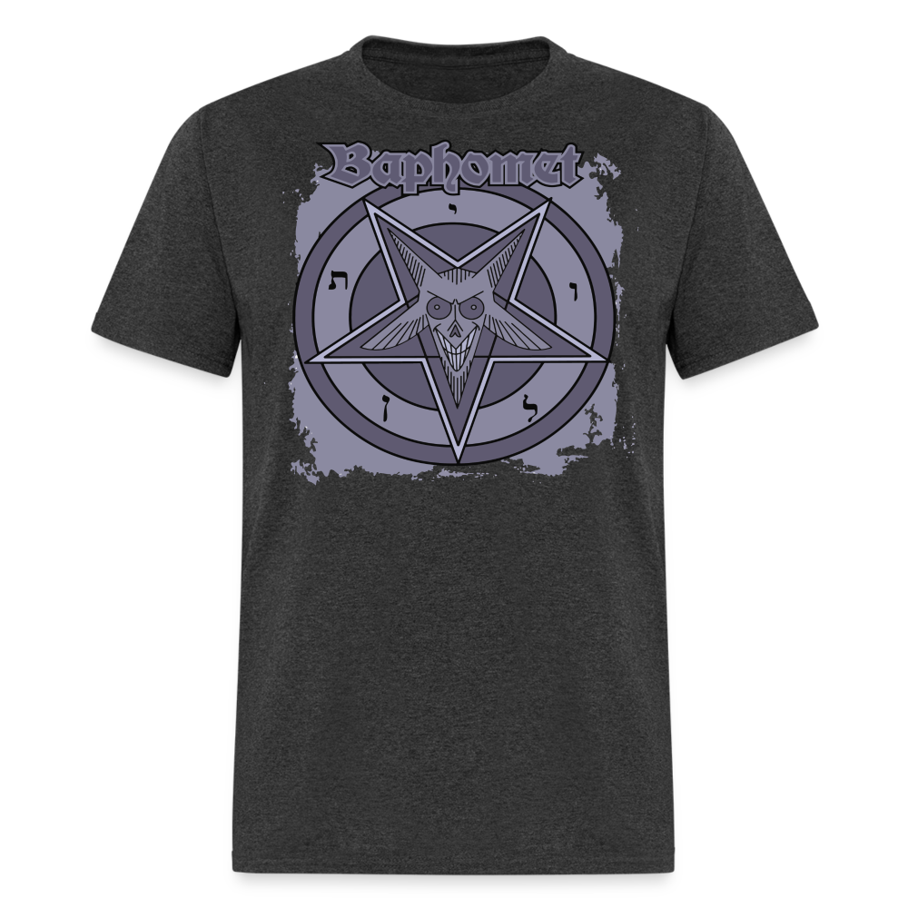 Baphomet Tshirt - heather black