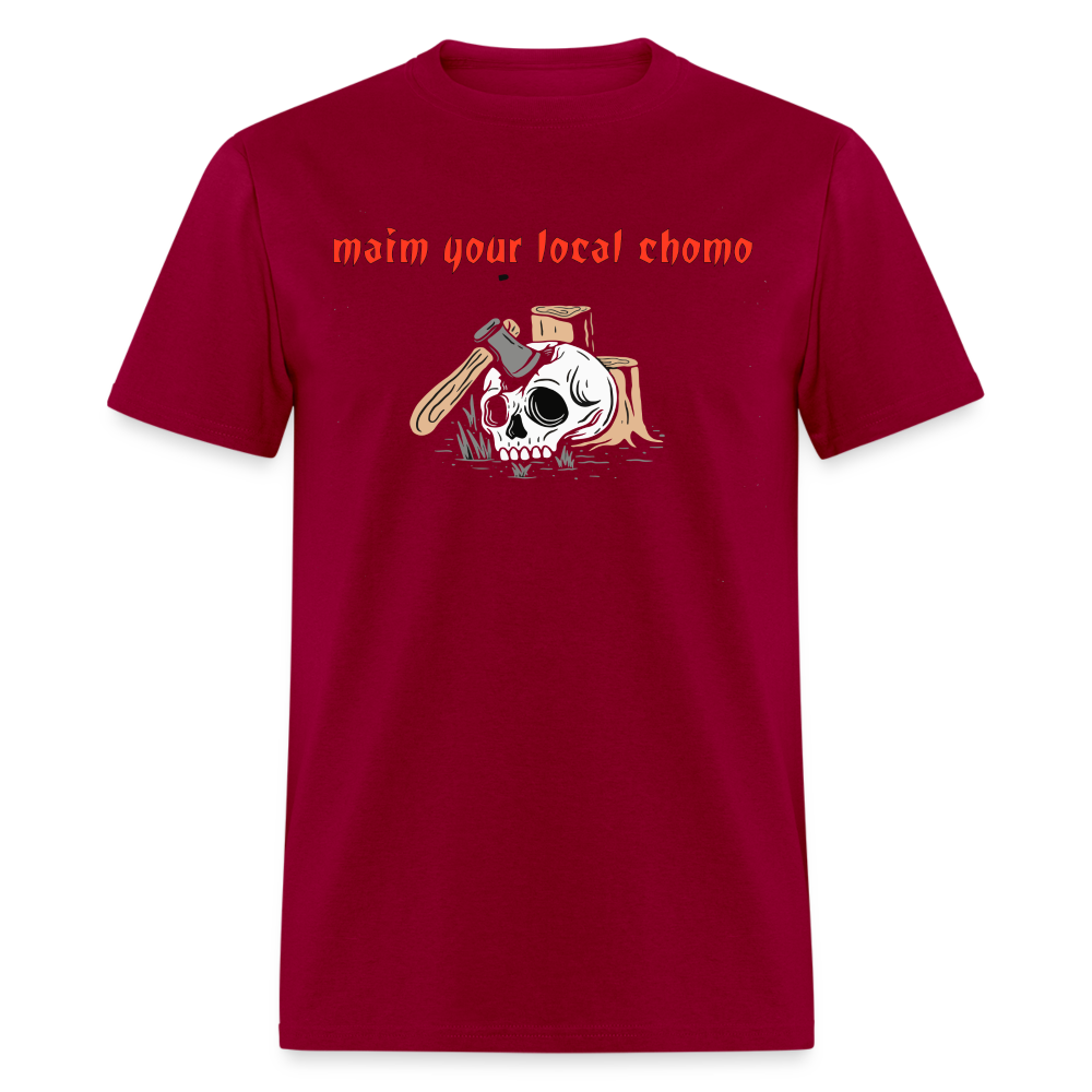 Maim your local - dark red