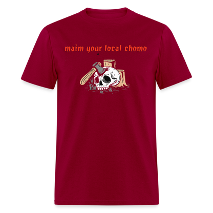 Maim your local - dark red