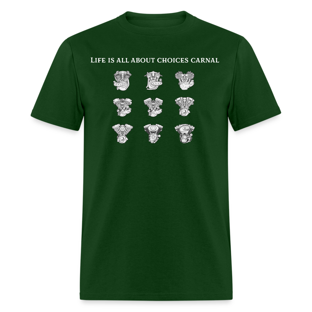 Life is all about  Classic T-Shirt - forest green