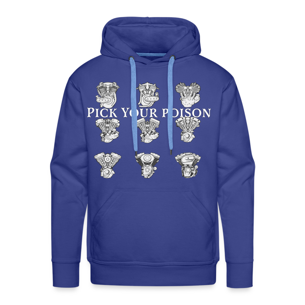 Pick your poison  Hoodie - royal blue