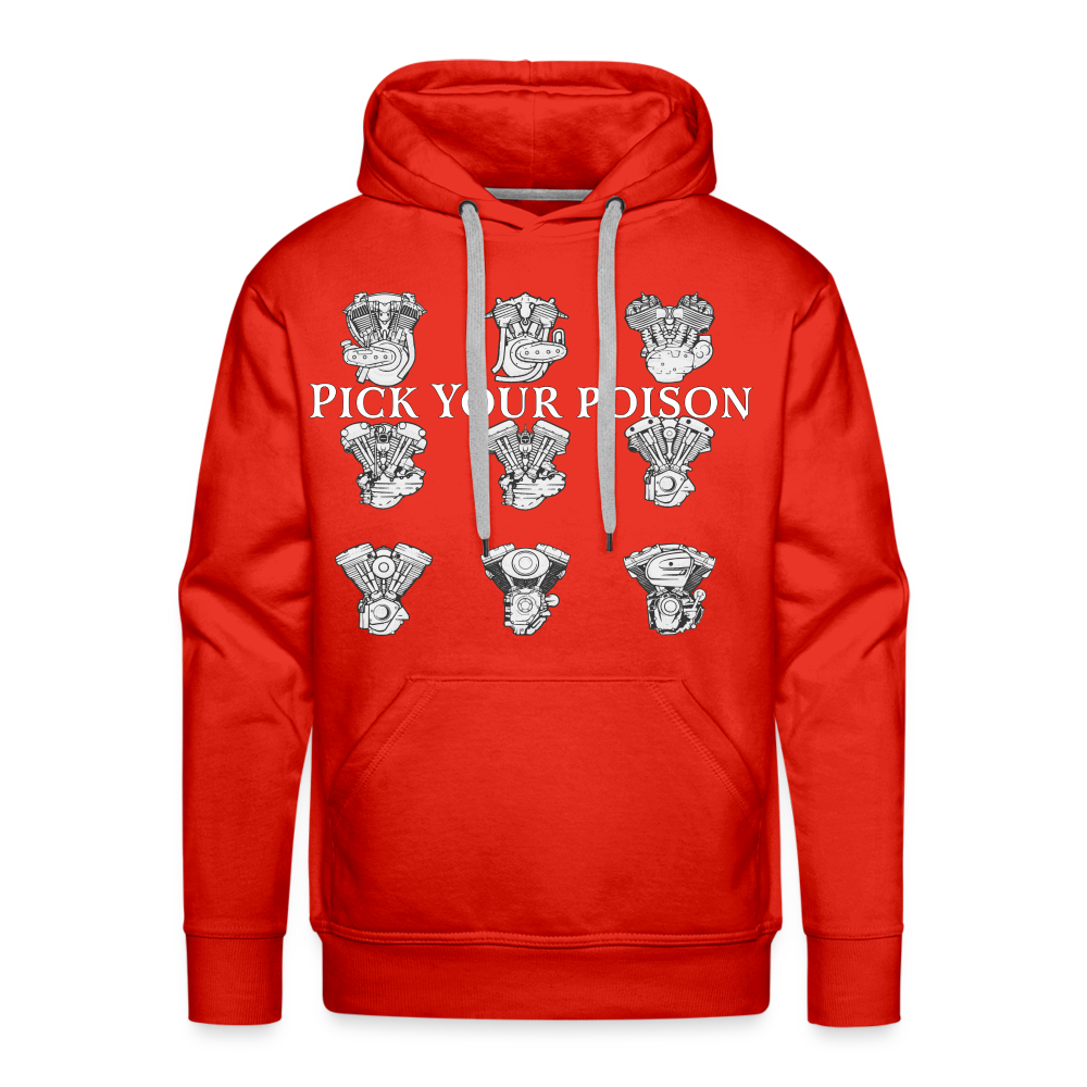 Pick your poison  Hoodie - red