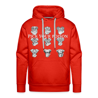 Pick your poison  Hoodie - red