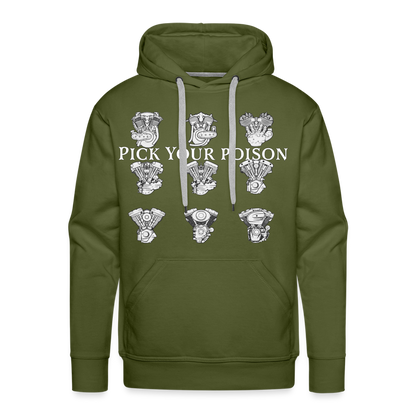 Pick your poison  Hoodie - olive green