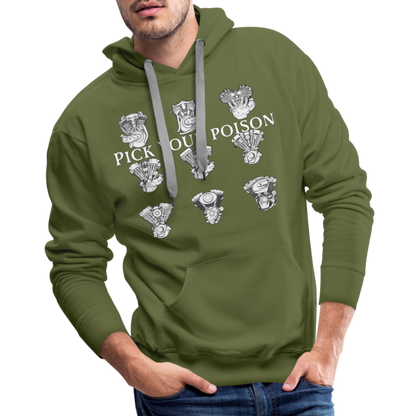 Pick your poison  Hoodie - olive green