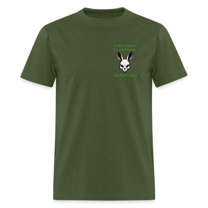 Humble yourself Tshirt - military green