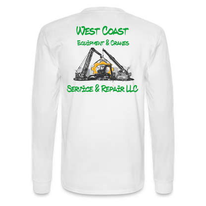 West coast Long Sleeve T-Shirt - white