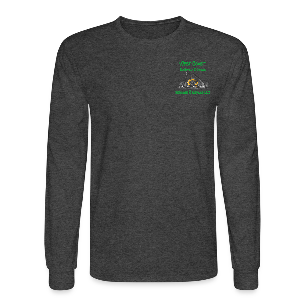 West coast Long Sleeve T-Shirt - heather black