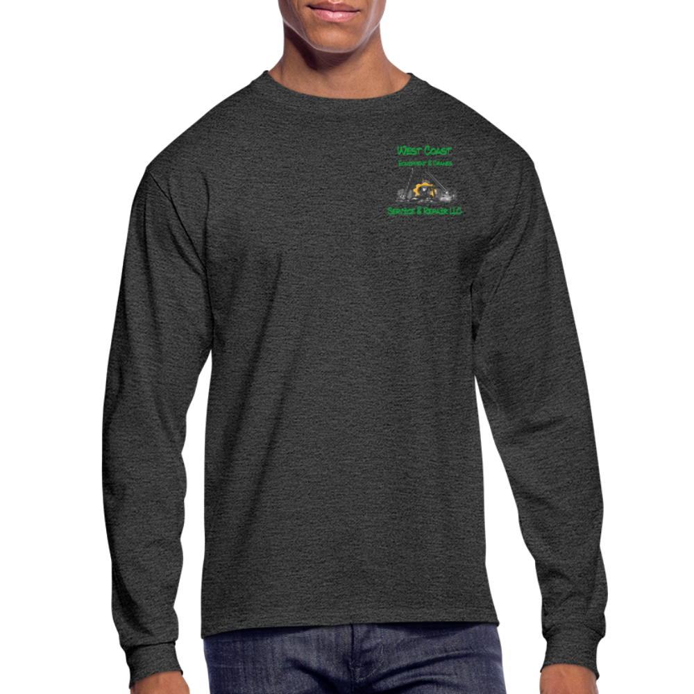 West coast Long Sleeve T-Shirt - heather black