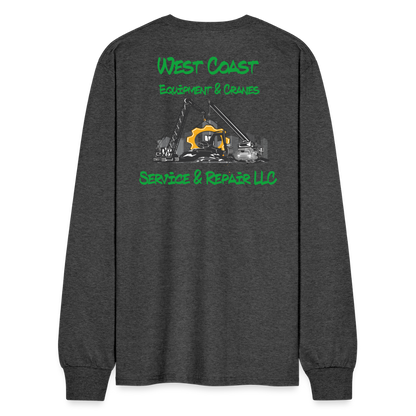 West coast Long Sleeve T-Shirt - heather black