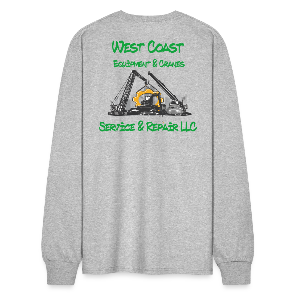 West coast Long Sleeve T-Shirt - heather gray