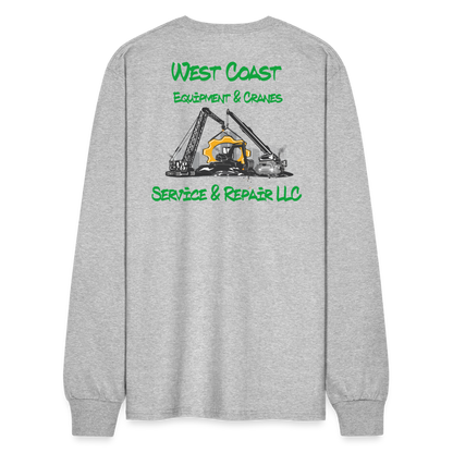 West coast Long Sleeve T-Shirt - heather gray