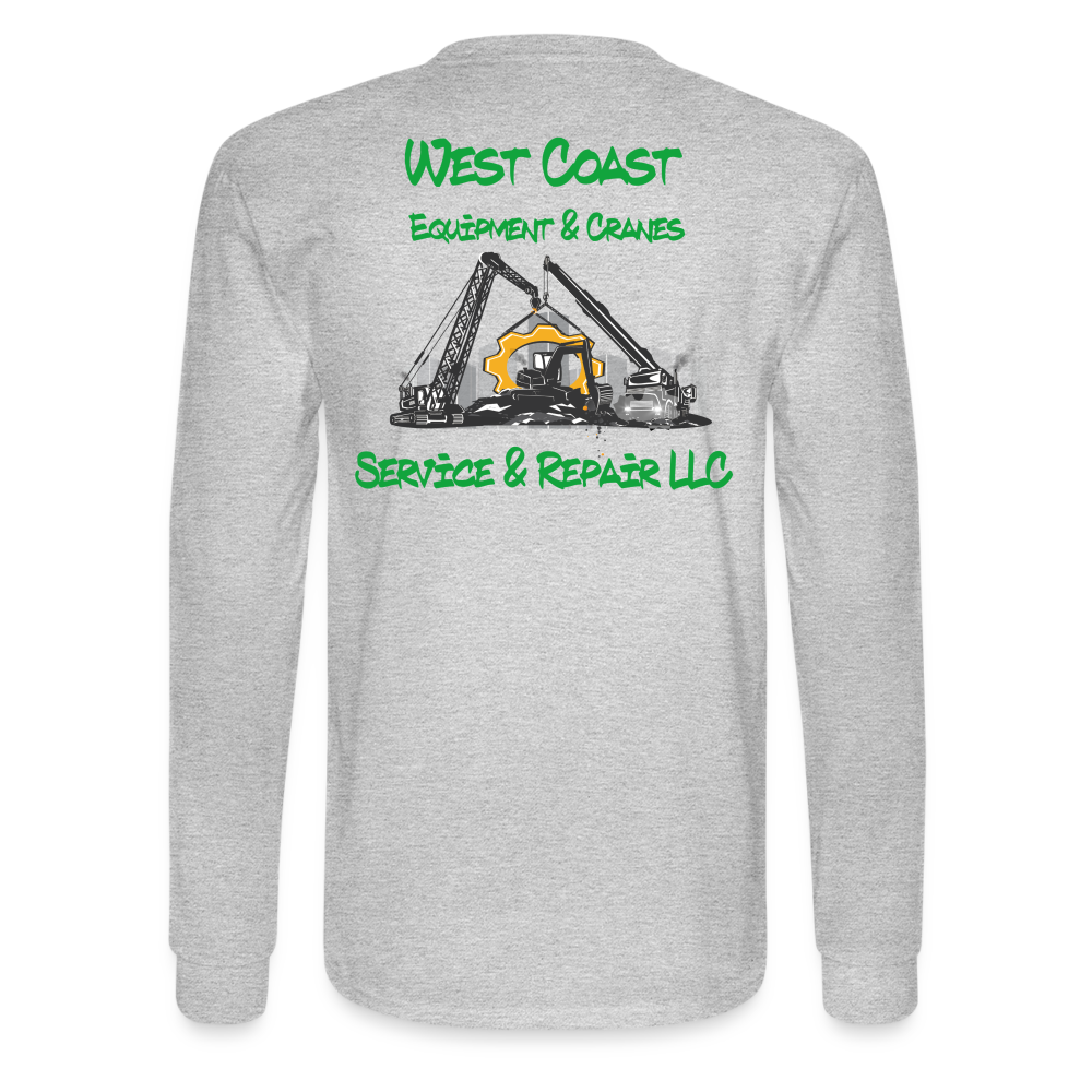 West coast Long Sleeve T-Shirt - heather gray