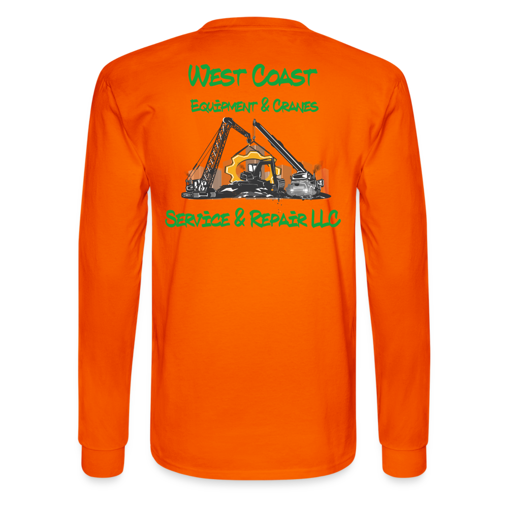 West coast Long Sleeve T-Shirt - orange