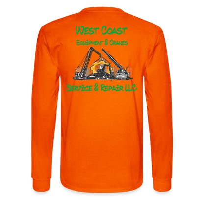 West coast Long Sleeve T-Shirt - orange