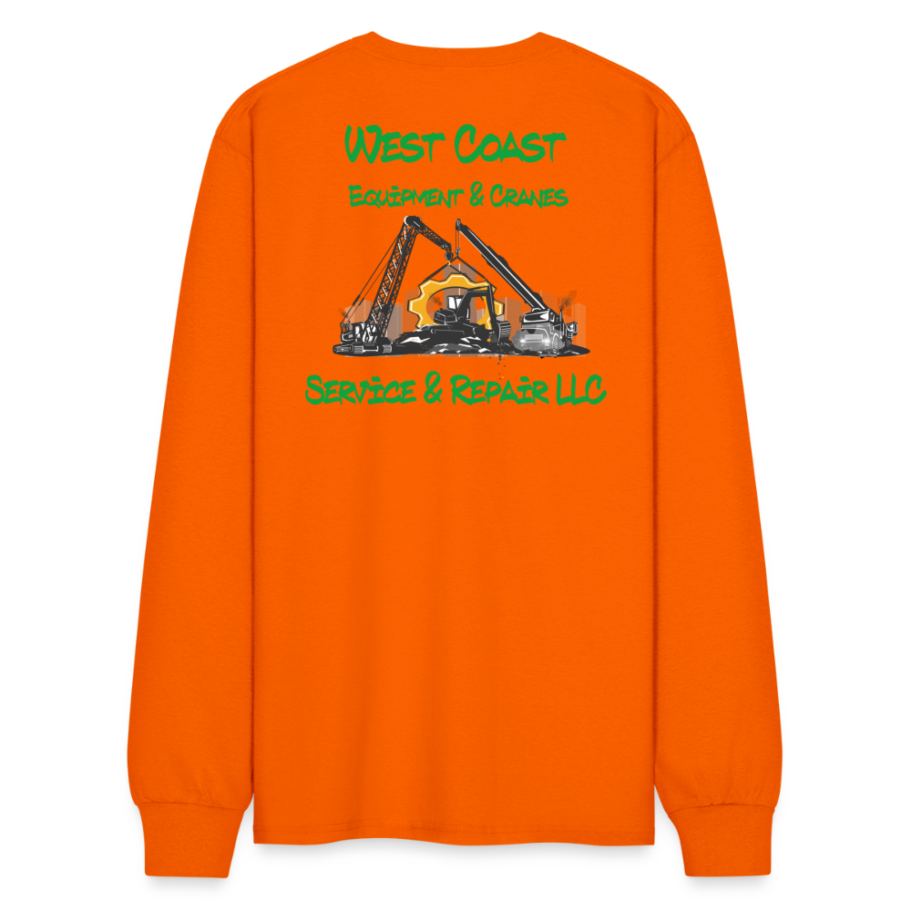 West coast Long Sleeve T-Shirt - orange