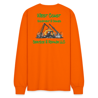 West coast Long Sleeve T-Shirt - orange